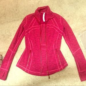 EUC lululemon pink define jacket size 4